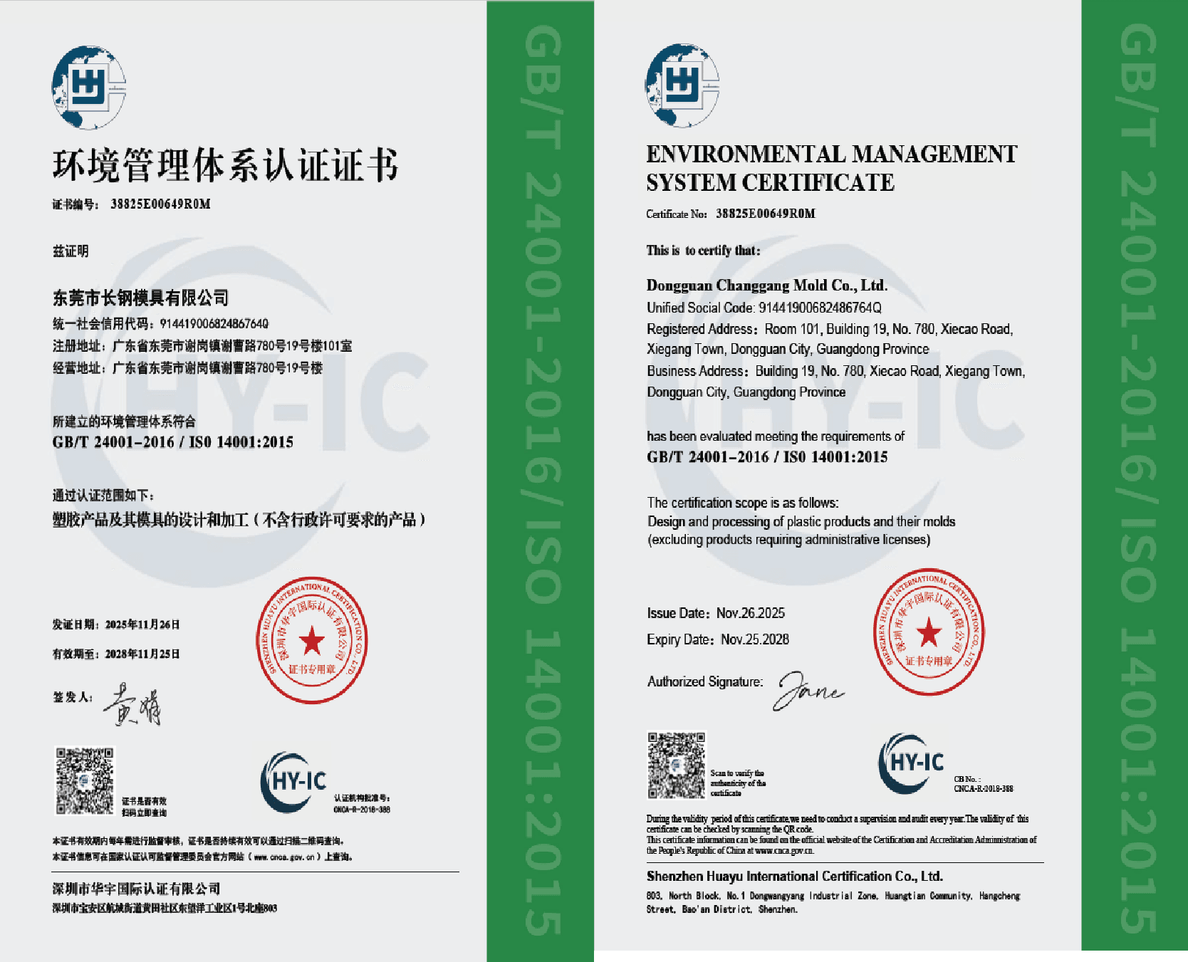 ISO14001:2015标准